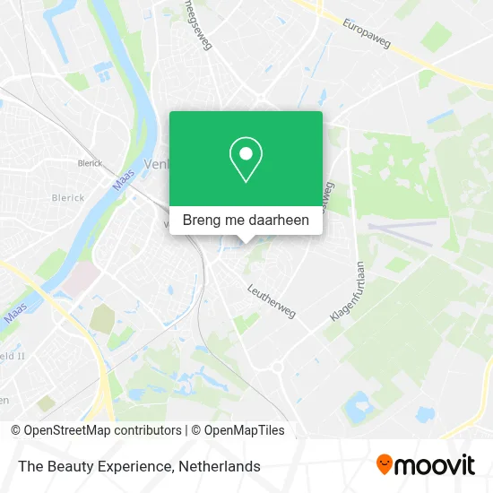 The Beauty Experience kaart