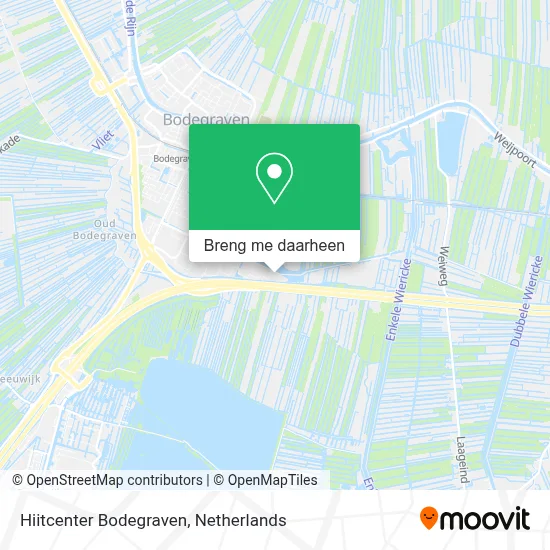Hiitcenter Bodegraven kaart