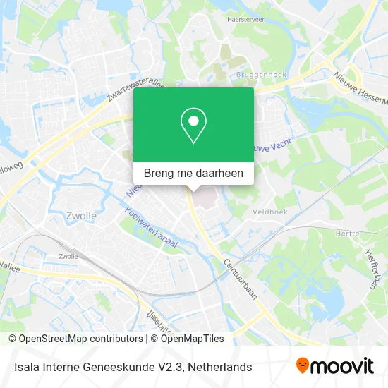 Isala Interne Geneeskunde V2.3 kaart