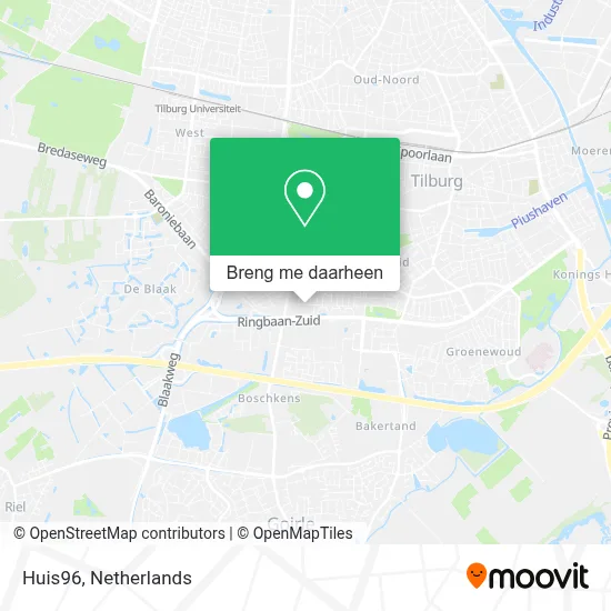 Huis96 kaart