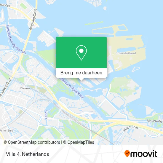 Villa 4 kaart