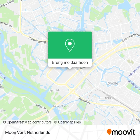 Mooij Verf kaart