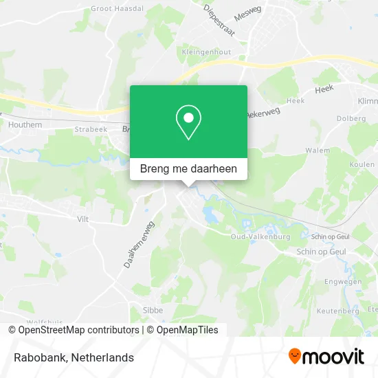 Rabobank kaart