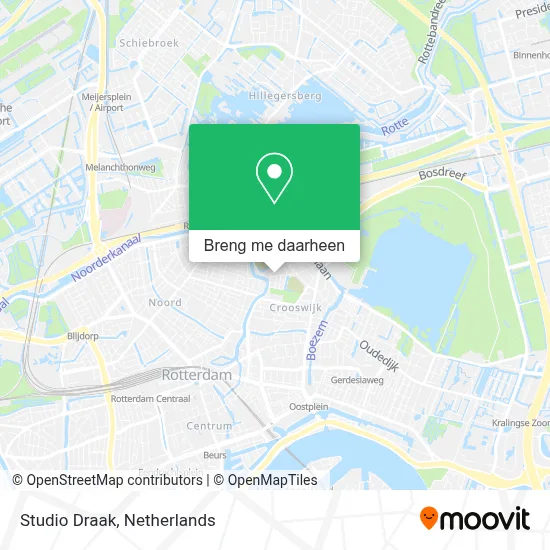Studio Draak kaart
