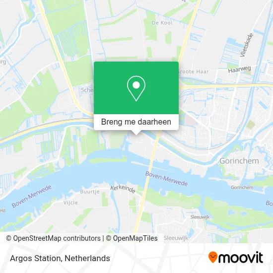 Argos Station kaart