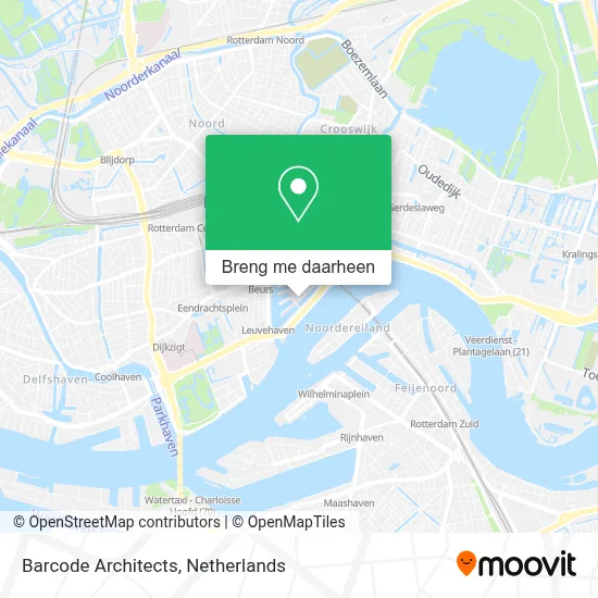 Barcode Architects kaart
