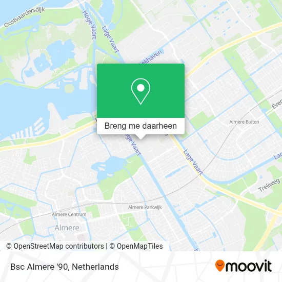 Bsc Almere '90 kaart