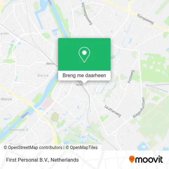 First Personal B.V. kaart