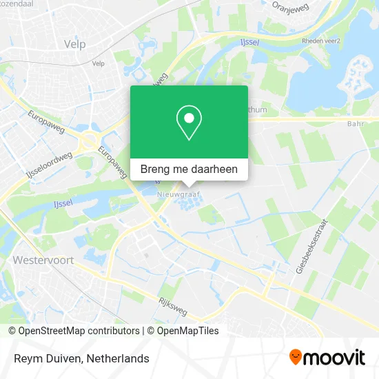Reym Duiven kaart