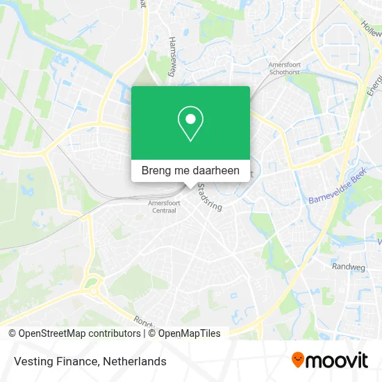 Vesting Finance kaart