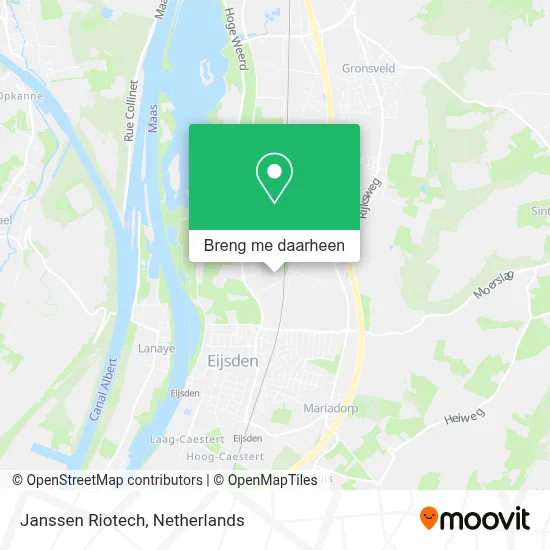 Janssen Riotech kaart