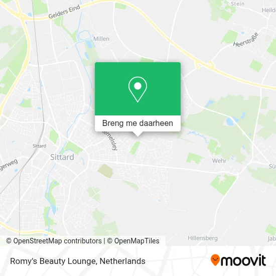 Romy's Beauty Lounge kaart