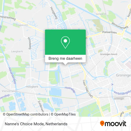 Nanne's Choice Mode kaart