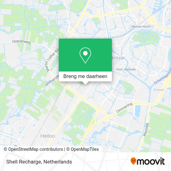 Shell Recharge kaart