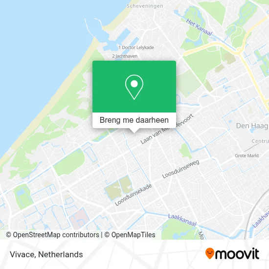 Vivace kaart