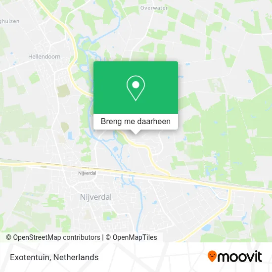 Exotentuin kaart