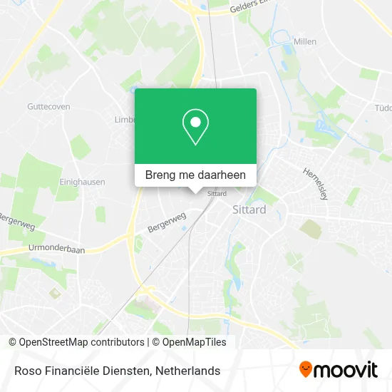 Roso Financiële Diensten kaart