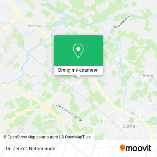 De Zeilker kaart
