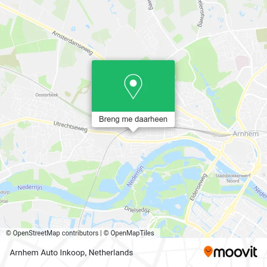 Arnhem Auto Inkoop kaart