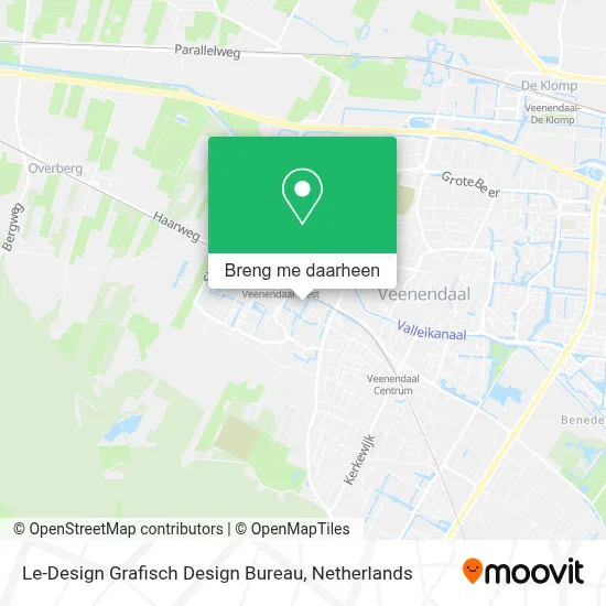 Le-Design Grafisch Design Bureau kaart