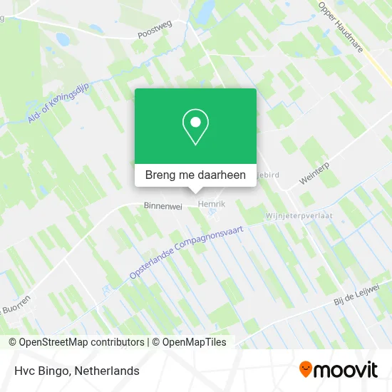 Hvc Bingo kaart