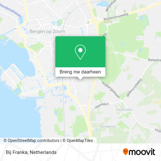 Bij Franka kaart