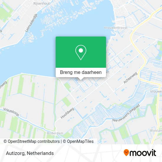 Autizorg kaart