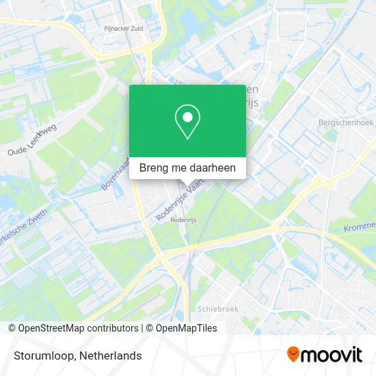 Storumloop kaart