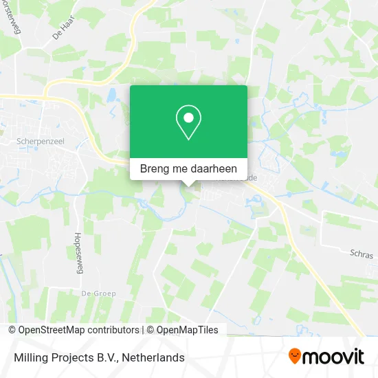 Milling Projects B.V. kaart