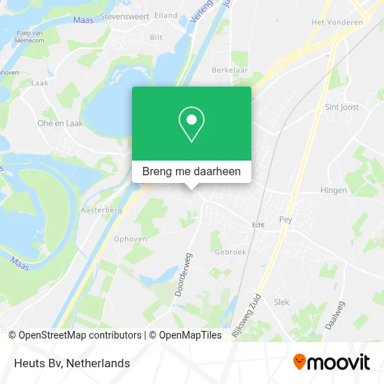 Heuts Bv kaart