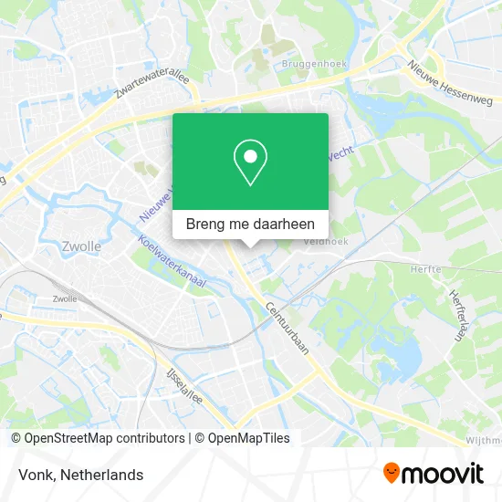 Vonk kaart