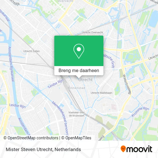 Mister Steven Utrecht kaart