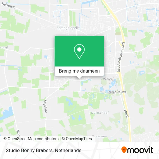 Studio Bonny Brabers kaart