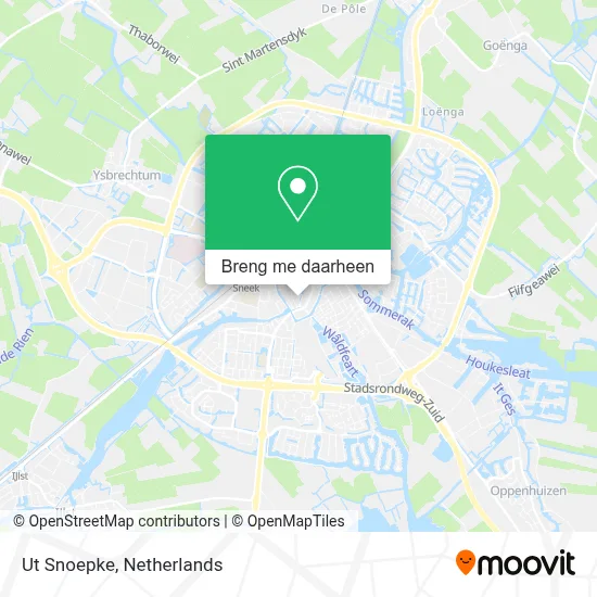 Ut Snoepke kaart