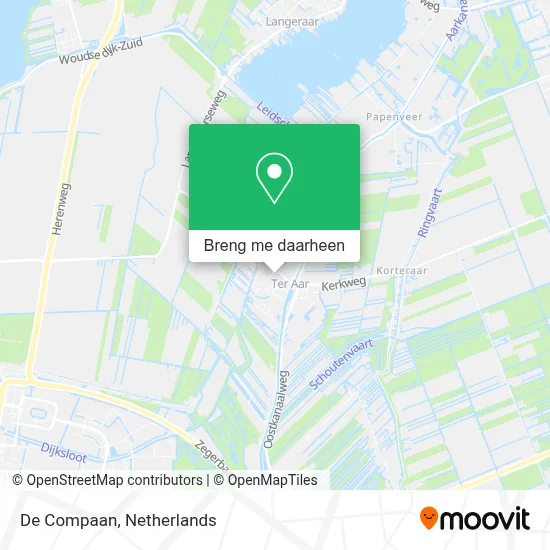 De Compaan kaart