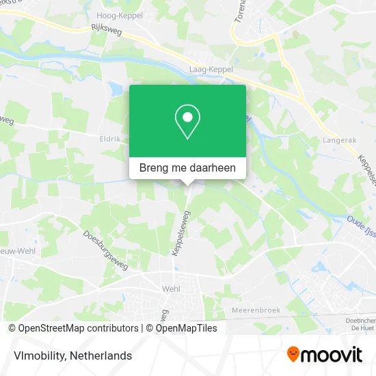 Vlmobility kaart