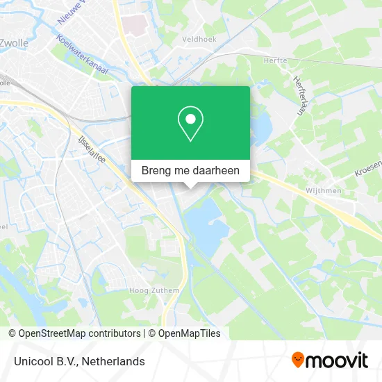 Unicool B.V. kaart