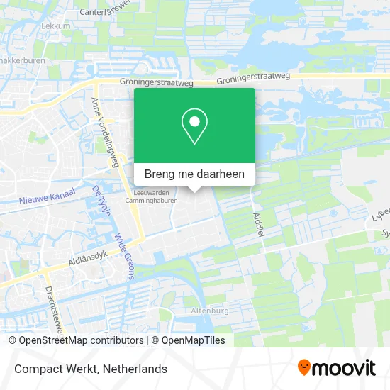Compact Werkt kaart
