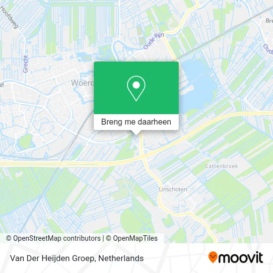 Van Der Heijden Groep kaart