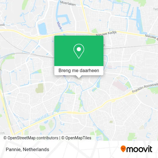 Pannie kaart
