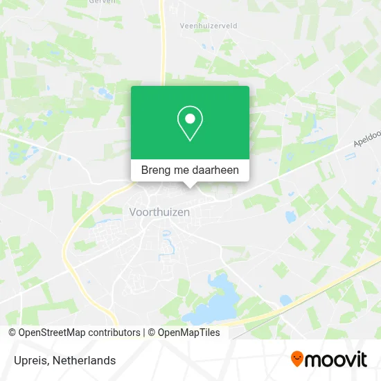 Upreis kaart