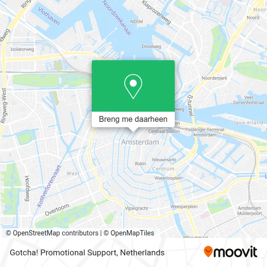 Gotcha! Promotional Support kaart