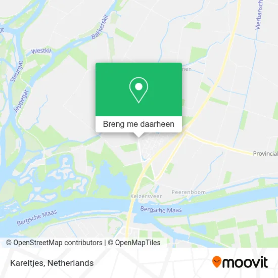 Kareltjes kaart