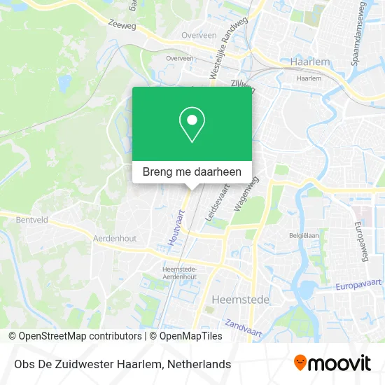 Obs De Zuidwester Haarlem kaart