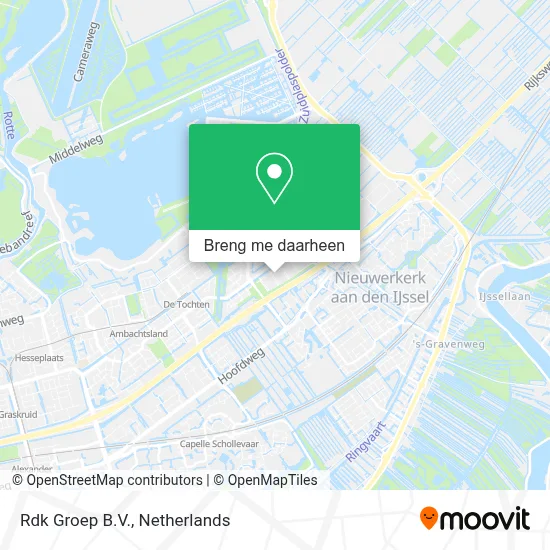 Rdk Groep B.V. kaart