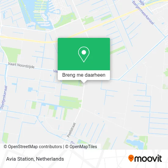 Avia Station kaart
