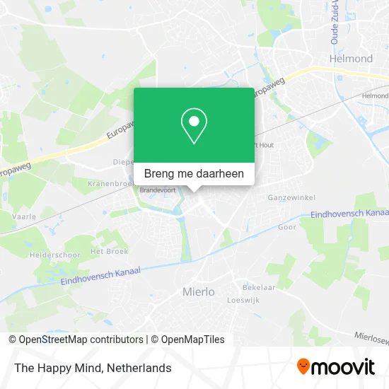 The Happy Mind kaart