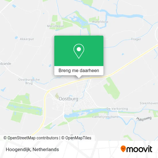 Hoogendijk kaart