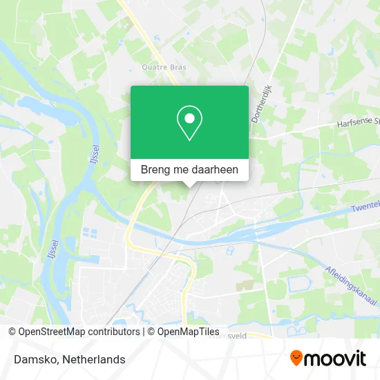 Damsko kaart