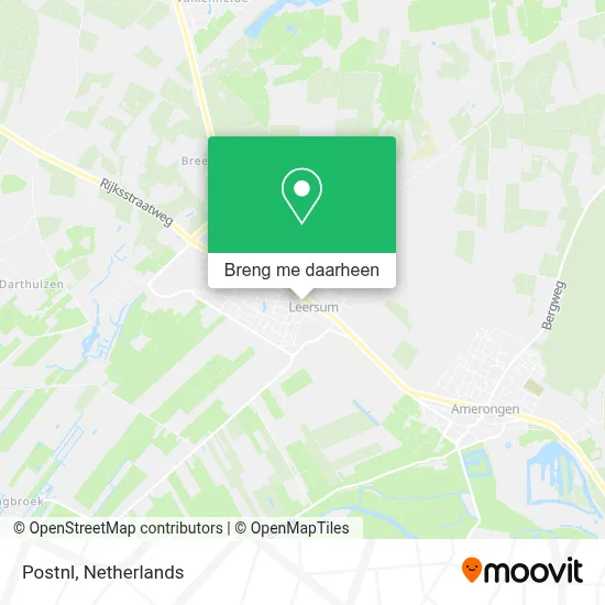 Postnl kaart